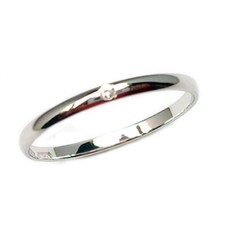 Bague En Or Blanc 18 KT Avec