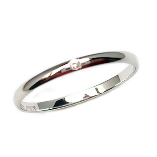 Bague blanc kt - blanc, 18