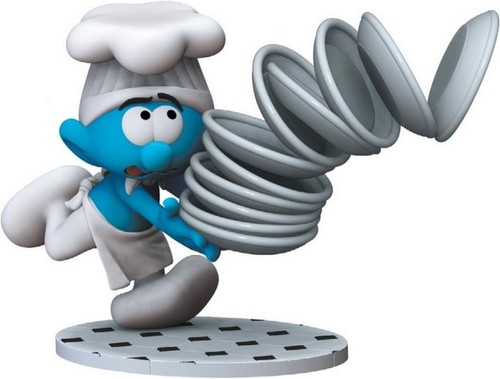 Gadget puffi plastoy - -,