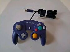 Manette Officielle Nintendo Gamecube Violette Skeleton Testée Fonctionnelle 