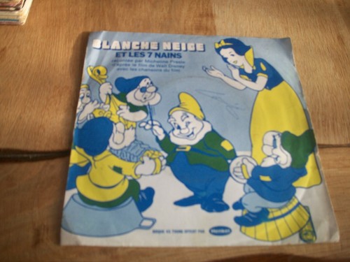 Vinyle tours blanche neige - vinyle, tours,