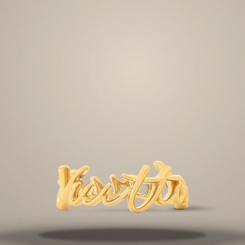 Louis vuitton bague script - louis,