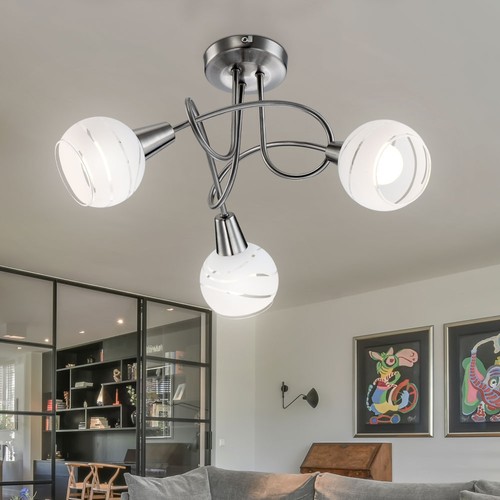 Lampe plafond led rondelle - de,