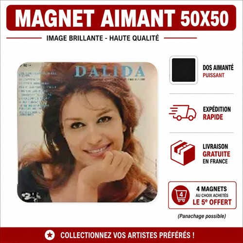 Magnet dalida 5x5 - ,