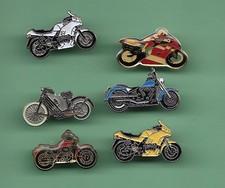 6 PIN'S  MOTO *** LOT N°1 ***