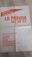 JOURNAL LA PRAVDA EN VERSION FRANCAISE DU 7 JANVIER 1986