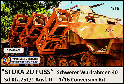 Kfz 251 wurfrahmen - 1/16, sd.kfz.251