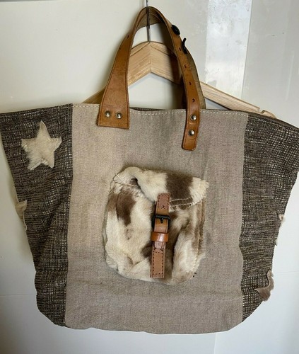 Sac mains pomponette en - a,