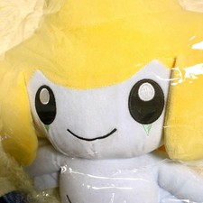 Peluche Pokemon Jirachi Mecha Mofugutto jaune non ouverte 38 cm