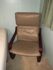 Ikea leather brown - ikea,