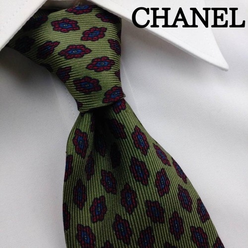 Cravate chanel soie largeur - soie,