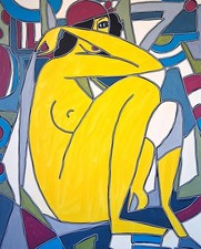 KLEYMAN Tableau XXL  Nu 81x65