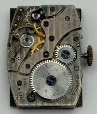 Everite 9/300 Réservoir Montre Mouvement Course 7 Jewels Manuelle Pièces 17.9mm