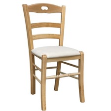 Chaise En Bois Naturel Loris