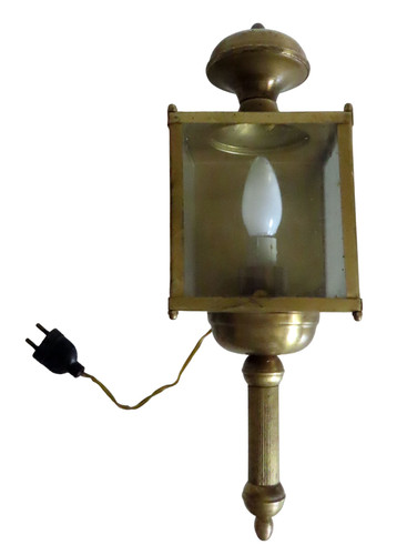 Lanterne fiacre laiton - fiacre,