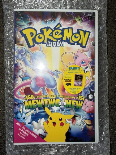 Pokémon film 2000 vhs neuf - le,