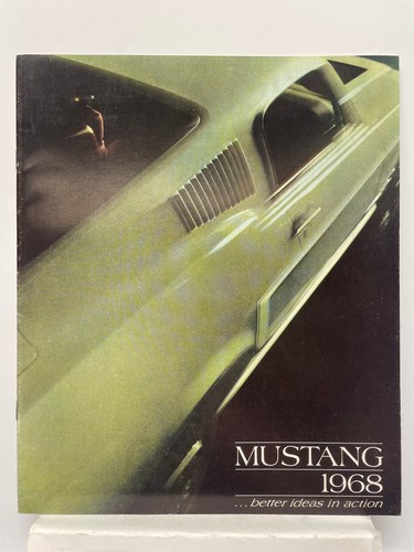 Ford mustang brochure 1968 - ford,