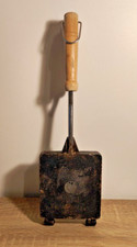 🧇 Ancien Gaufrier En Métal