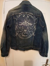 BLOUSON VINTAGE  LEVI'S EN JEAN,  TAILLE M, MODELE REF 70500 0433 (STYLE USEE)