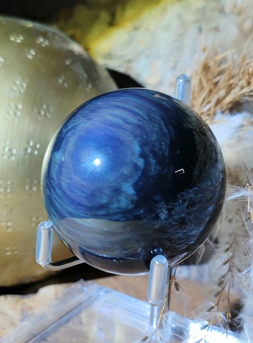 Sphère obsidienne œil - sphère,