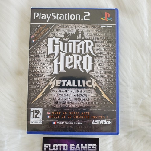 Jeu guitar hero metallica ps2 - guitar,