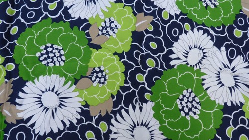 Ancien tissu 70vintage french - tissu,