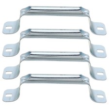  4 Pcs Poignée De Porte Lève Métallique Ascenseur Manuel Pour La Du Garage
