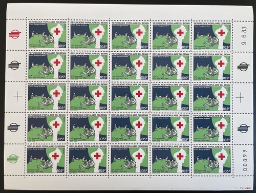 Bénin 1983 566 planche - 1983,