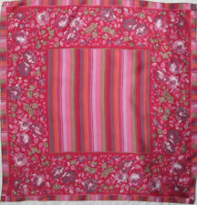 -Superbe Foulard/tour de cou JONES NEWYORK  soie TBEG  vintage 52 x 54 cm