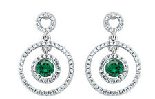 Argent Sterling Vert & Blanc