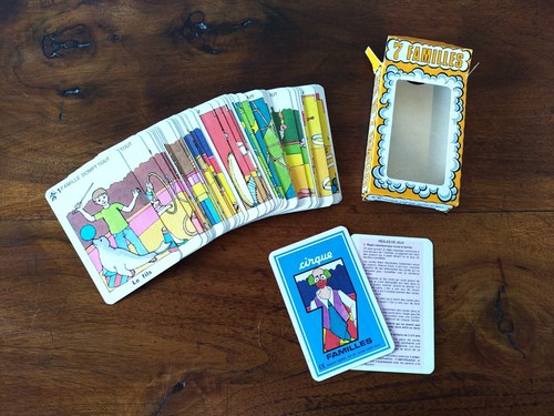 Ancien jeu familles le - 7,