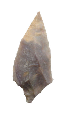 Pointe flèche silex - de,