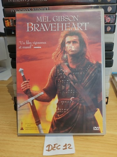 Dvd braveheart mel gibson - -,