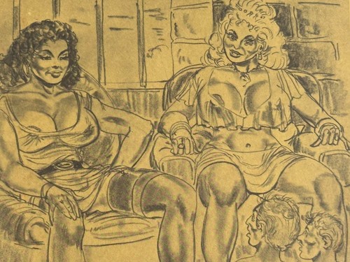Eric stanton fetish art - fetish, bdsm