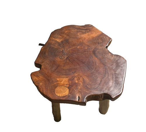 Table appoint bois racine - table, en