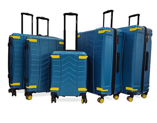 Ensemble valises bleues à - ensemble,