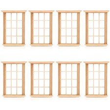 8 Pièces Fenêtre Miniature