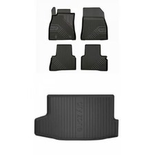 Frogum TPE Tapis De Sol+Coffre Jeu pour Nissan Juke I 2010-2019 TPE ensemble tap