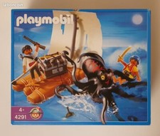 Playmobil Collector 2007 - L'attaque du radeau pirate par la pieuvre géante