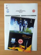 APOLLON Limassol Chypre Eintracht Francfort Allemagne 2018 EL FAN pr + off LU