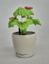 PLANTE VERTE FLEUR DANS POT ROND BLANC PLAYMOBIL...