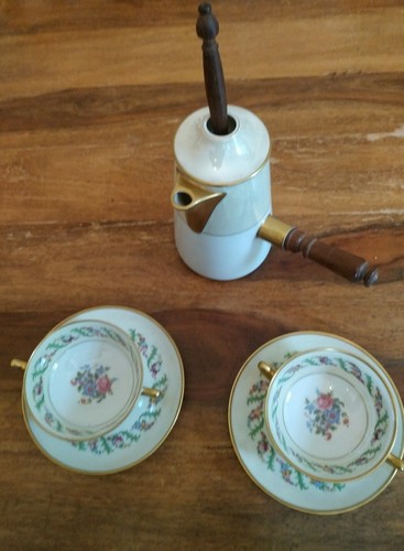 Chocolatière porcelaine de - porcelaine,