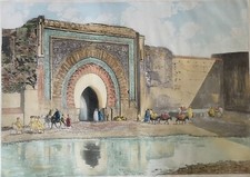 Aquatinte orientaliste