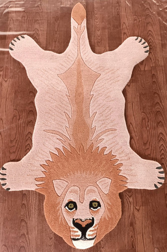 Tapis forme lion - tapis, de