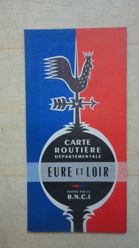 Carte routiere departementale - carte,