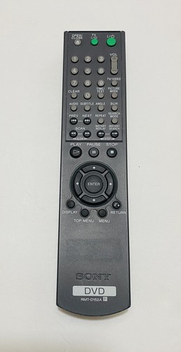 Sony rmt d152a - sony, rmt-d152a