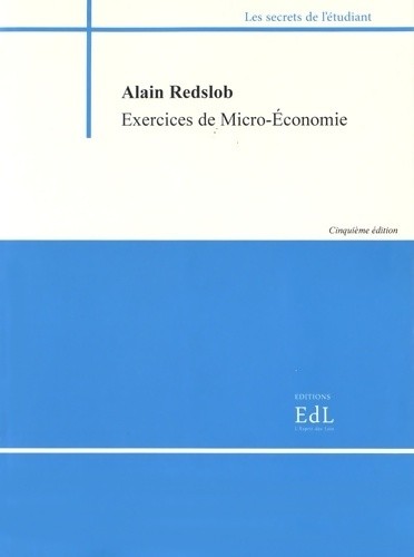 Exercices microéconomie - exercices, de