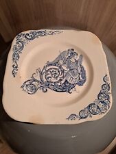 assiette ancienne Clairefontaine  Terre De Feu 