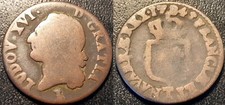 Louis XVI - 1/2 sol à l'écu