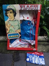 ANCIEN JOUET PANOPLIE INFIRMIERE DE MARQUE MASPORT ANNEE 60/70